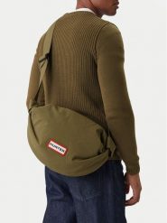 Hunter Torba sportowa CWBEO-HTR-F-001-09 Khaki. Brązowe torby sportowe Hunter, bez wzorów, z materiału. Za 99.99 zł.
