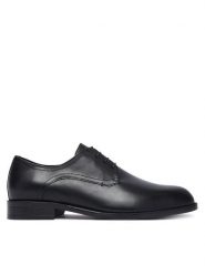 BOSS Półbuty Tayil 50541701 Czarny. Czarne eleganckie półbuty Boss, bez wzorów, ze skóry, bez obcasa, bez zapięcia. Za 899.99 zł.