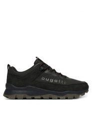 Bugatti Sneakersy 323-A0B01-5055-1010 Czarny. Czarne buty sportowe casual Bugatti, bez wzorów, z nubiku, bez zapięcia. Za 259.99 zł.