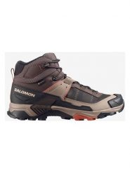 SALOMON Skórzane buty trekkingowe "X ULTRA 5 MID GTX" w kolorze beżowo-brązowym rozmiar: 47 1/3. Brązowe buty trekkingowe Salomon, bez wzorów, z gore-texu, bez zapięcia. Za 651.91 zł.
