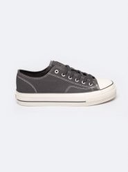 Trampki męskie niskie szare RR174324 902. Szare trampki BIG STAR, m, bez wzorów, bez zapięcia. W wyprzedaży za 129.99 zł.