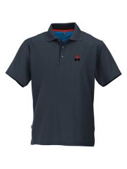 Maul Sport Funkcyjna koszulka polo w kolorze granatowym rozmiar: 64. Niebieskie koszulki polo Maul Sport, bez wzorów, z materiału, bez kołnierzyka, bez ramiączek. Za 66.47 zł.