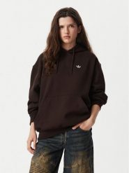 Adidas Bluza Ess Os LH4724 Brązowy Regular Fit. Brązowe bluzy Adidas, m, bez wzorów, z bawełny, bez kaptura. Za 219.99 zł.