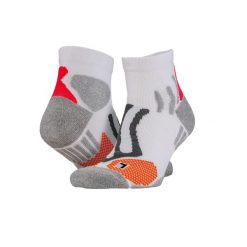 Techniczne Skarpety Uciskowe Unisex Dla Dorosłych. Białe skarpety SPIRO, bez wzorów. Za 46.99 zł.