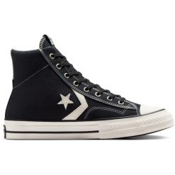 Buty sportowe męskie Converse Star Player 76. Czarne trampki sportowe Converse, bez wzorów, bez zapięcia. Za 358.35 zł.