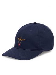 Aeronautica Militare Czapka z daszkiem 262HA1246UCT02261 Granatowy. Niebieskie czapki z daszkiem Aeronautica Militare, bez wzorów, z bawełny. Za 179.99 zł.