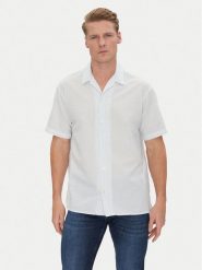 Jack&Jones Koszula Luke 12271099 Błękitny Relaxed Fit. Niebieskie koszule Jack&Jones, m, bez wzorów, z bawełny, bez kołnierzyka, bez ramiączek. Za 99.99 zł.