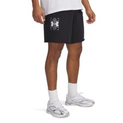 Spodenki Under Armour Ua Rival Terrylogo8inshort Dorosłych. Czarne krótkie spodenki sportowe Under Armour, s, bez wzorów. Za 212.75 zł.