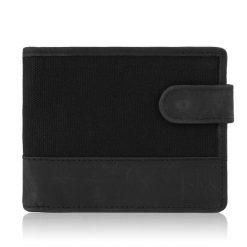 Portfel skórzany męski RFID czarny Paolo Peruzzi T-03. Czarne portfele Paolo Peruzzi, bez wzorów, z bawełny. Za 59.90 zł.