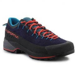 Buty do chodzenia męskie La Sportiva Tx4 Evo. Czarne buty turystyczne La Sportiva, bez wzorów, z materiału, bez zapięcia, trekkingowe. Za 989.99 zł.