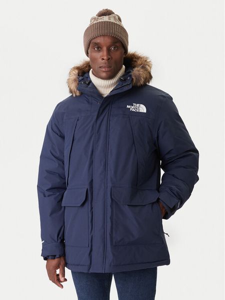 The North Face Kurtka puchowa McMurdo NF0A5GJF Granatowy Regular Fit. Niebieskie kurtki The North Face, l, bez wzorów, z puchu, bez kaptura. Za 2,199.00 zł.