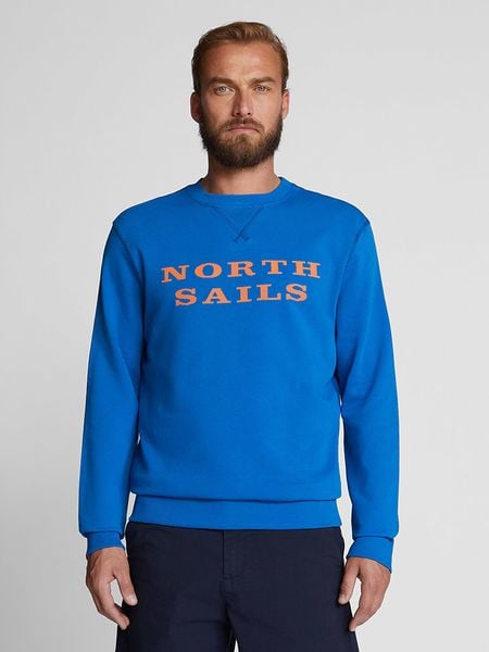 North Sails Bluza w kolorze niebieskim rozmiar: XL. Niebieskie bluzy North Sails, xl, bez wzorów, z bawełny, bez kaptura. Za 146.28 zł.