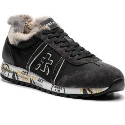 Sneakersy PREMIATA - Lucy 2623 Czarny Szary. Czarne buty sportowe casual marki Premiata, z materiału. Za 1,219.00 zł.