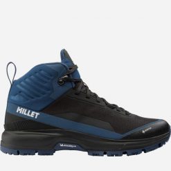 Buty trekkingowe męskie Millet Wanaka Mid GTX. Czarne trekkingi Millet, bez wzorów, bez zapięcia. Za 949.00 zł.