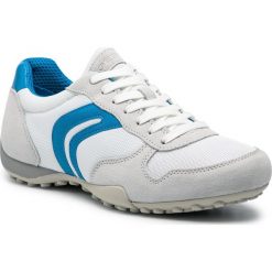 Sneakersy GEOX - U Snake C U7207C 01422 C1343 White/Azure. Buty sportowe casual marki Geox. W wyprzedaży za 249.00 zł.