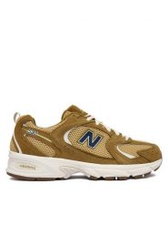 New Balance Sneakersy U530SCC Brązowy. Brązowe buty sportowe casual New Balance, bez wzorów, ze skóry, bez zapięcia. Za 569.99 zł.