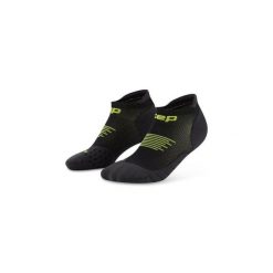 Męskie skarpety kompresyjne do biegania stopki sportowe Core Run. Czarne odzież kompresyjna CEP, bez wzorów, z elastanu. Za 59.00 zł.