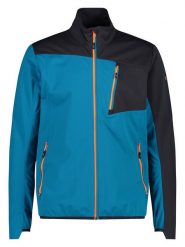 CMP Kurtka softshellowa w kolorze niebieskim rozmiar: 50. Niebieskie kurtki outdoor i hardshell CMP, m, bez wzorów, z tkaniny, bez kaptura. Za 207.07 zł.