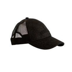 Czapka trucker z brokatem Kentucky. Czarne czapki z daszkiem KENTUCKY HORSEWEAR, bez wzorów, z materiału. Za 152.00 zł.