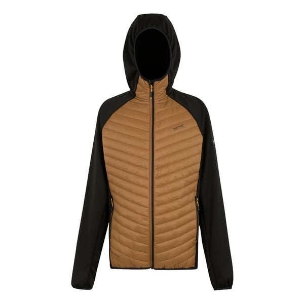 Męska Kurtka Hybrydowa Andreson. Brązowe kurtki Regatta, m, bez wzorów, z elastanu, trekkingowe. Za 294.99 zł.