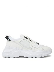 Versace Jeans Couture Sneakersy Speedtrack 77YA3SC4 Biały. Białe buty sportowe casual Versace Jeans Couture, bez wzorów, z jeansu, bez zapięcia. Za 789.99 zł.