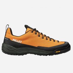 Buty turystyczne męskie MILLET M Cimaï Gore-Tex Pomarańczowy. Brązowe buty trekkingowe Millet, bez wzorów, z gore-texu, bez zapięcia, trekkingowe, gore-tex. Za 629.00 zł.
