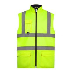 Męski Zwykły Ocieplacz Na Ciało HiVis. Żółte bluzy YOKO, m, bez wzorów, bez kaptura. Za 174.99 zł.