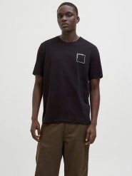 Jack & Jones Koszulka w kolorze czarnym rozmiar: XL. Czarne bezrękawniki Jack & Jones, xl, bez wzorów, z bawełny, bez kołnierzyka, bez ramiączek. Za 57.47 zł.