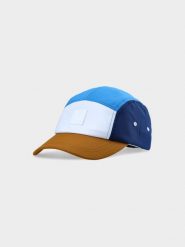 4F Czapka z daszkiem strapback męska - multikolor L. Czapki z daszkiem 4F, na lato, bez wzorów, z syntetyku. W wyprzedaży za 19.99 zł.
