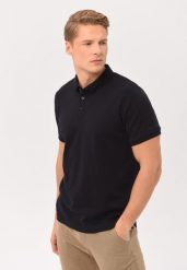 Koszulka polo O-VOLVI. Koszulki polo sportowe Volcano, l, bez wzorów, z bawełny, bez kołnierzyka, bez ramiączek. Za 109.99 zł.