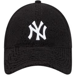 Męska Czapka Z Daszkiem Teddy 9Forty New York Yankees. Czarne czapki z daszkiem New Era, bez wzorów. Za 200.99 zł.