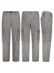 Sublevel Bojówki w kolorze szarym rozmiar: W34. Szare joggery i bojówki Sublevel, bez wzorów. Za 126.99 zł.