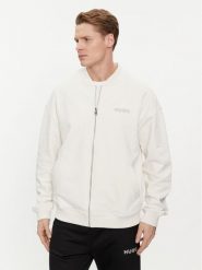 Hugo Bluza 50509978 Biały Oversize. Białe bluzy Hugo, m, bez wzorów, z bawełny, bez kaptura. Za 419.99 zł.