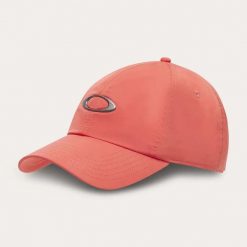 Czapka z daszkiem unisex Oakley TINCAN LX różowa FOS901486-41I. Czerwone czapki z daszkiem Oakley, bez wzorów, z nylonu. Za 133.17 zł.