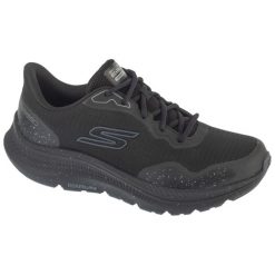 Buty do biegania męskie, Go Run Consistent 2.0 - Piedmont. Czarne buty do biegania Skechers, bez wzorów, bez zapięcia, do biegania. Za 449.99 zł.