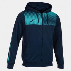 Bluza dresowa z kapturem Joma Eco Supernova. Niebieskie bluzy z kapturem Joma, m, bez wzorów, z dresówki, z kapturem. Za 165.00 zł.