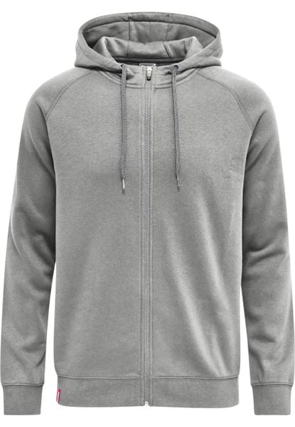 Bluza z kapturem i zamkiem błyskawicznym Hummel Red Classic. Szare bluzy z kapturem Hummel, xl, bez wzorów, z bawełny, z kapturem. Za 214.40 zł.
