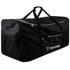 Torba Podróżna Sportowa Turystyczna 86x52x40 cm. Czarne torby na ramię TRIZAND, bez wzorów, z gumy, do ręki, duże, bez dodatków. Za 84.90 zł.