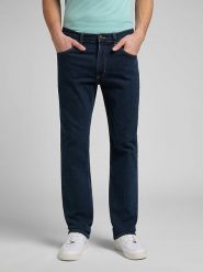 Wrangler Dżinsy "Brooklyn" - Regular fit - w kolorze granatowym rozmiar: W38/L30. Niebieskie jeansy Wrangler, l. Za 179.64 zł.