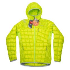 Kurtka turystyczna męska La Sportiva D'Herens Down. Zielone kurtki La Sportiva, m, bez wzorów, z poliamidu, bez kaptura. Za 827.00 zł.