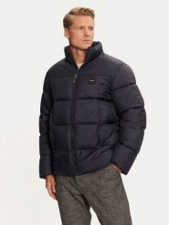 Calvin Klein Kurtka puchowa K10K113472 Granatowy Regular Fit. Niebieskie kurtki CALVIN KLEIN, m, bez wzorów, z puchu, bez kaptura. Za 739.99 zł.