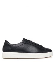 Clarks Sneakersy Code C Lace 26320125 Czarny. Czarne buty sportowe casual Clarks, bez wzorów, ze skóry, bez zapięcia. Za 439.99 zł.