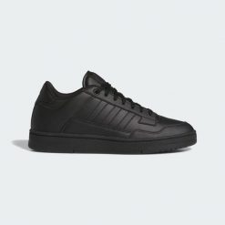 Buty RAPID COURT LOW. Czarne buty do koszykówki Adidas, bez zapięcia, do koszykówki. Za 259.00 zł.