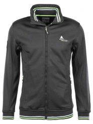 Peak Mountain Kurtka polarowa "Creen" w kolorze antracytowym rozmiar: M. Czarne kurtki Peak Mountain, m, bez wzorów, z materiału, bez kaptura. Za 208.99 zł.