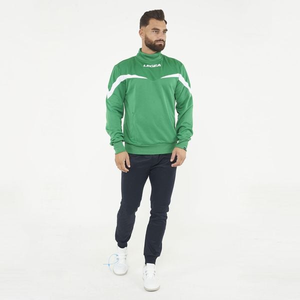 Dres sportowy CALCUTTA MESSICO. Zielone komplety dresowe Legea, l, bez wzorów, z dresówki, bez ramiączek. W wyprzedaży za 116.00 zł.