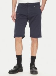 KARL LAGERFELD Szorty materiałowe 265812 552829 Granatowy Regular Fit. Niebieskie szorty KARL LAGERFELD, m, bez wzorów, z bawełny. Za 609.99 zł.