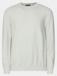 Sisley Sweter 1098S1033 Szary Regular Fit. Szare swetry rozpinane Sisley, m, bez wzorów, z bawełny, bez kołnierzyka, bez ramiączek. Za 199.99 zł.