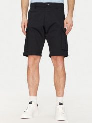 Gant Szorty materiałowe 205069 Czarny Relaxed Fit. Czarne szorty GANT, m, bez wzorów, z bawełny. Za 329.99 zł.