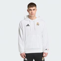 Bluza z kapturem adidas Real Madrid Avengers. Białe bluzy Adidas, bez wzorów, z kapturem. Za 299.00 zł.