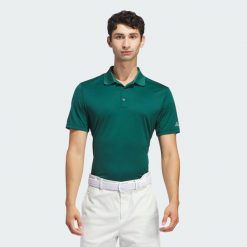 Koszulka Core adidas Performance Primegreen Polo. Zielone koszulki polo Adidas, m, bez wzorów, z materiału, bez kołnierzyka, bez ramiączek. Za 219.00 zł.